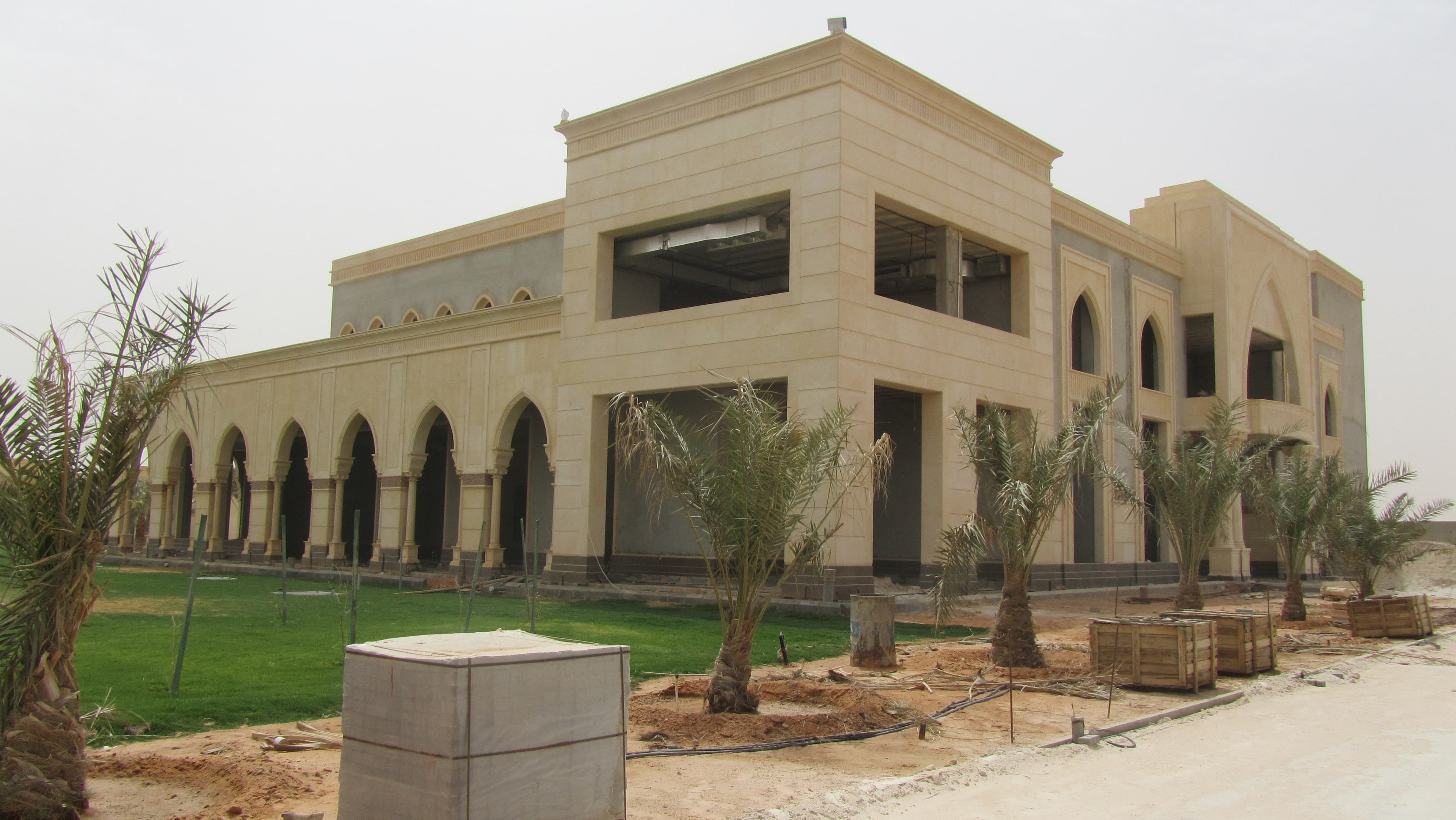 Decorative Arched Colonnade view 7
