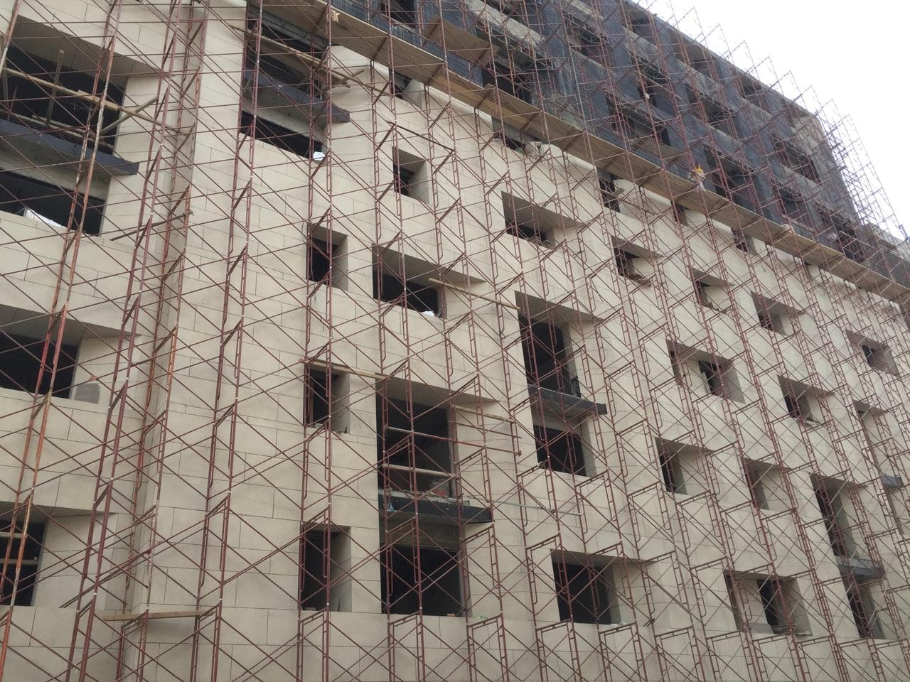 Residential porcelain facede view 2