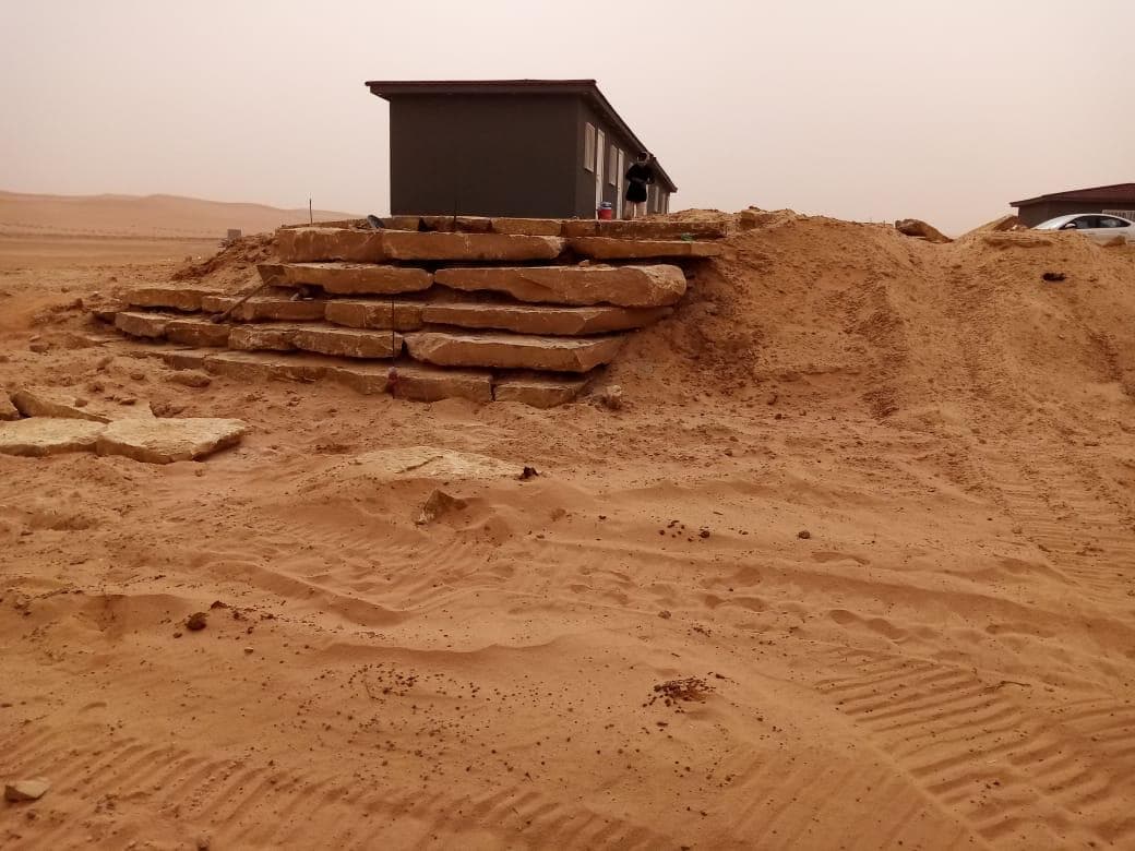 Limestone Hardscape view 9