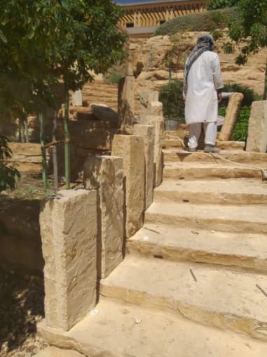 Limestone Hardscape view 7
