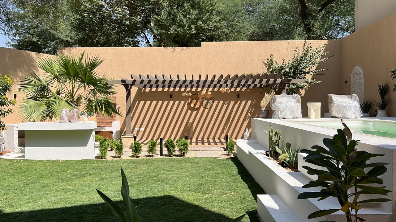 Backyard Decor and Landscape view 3