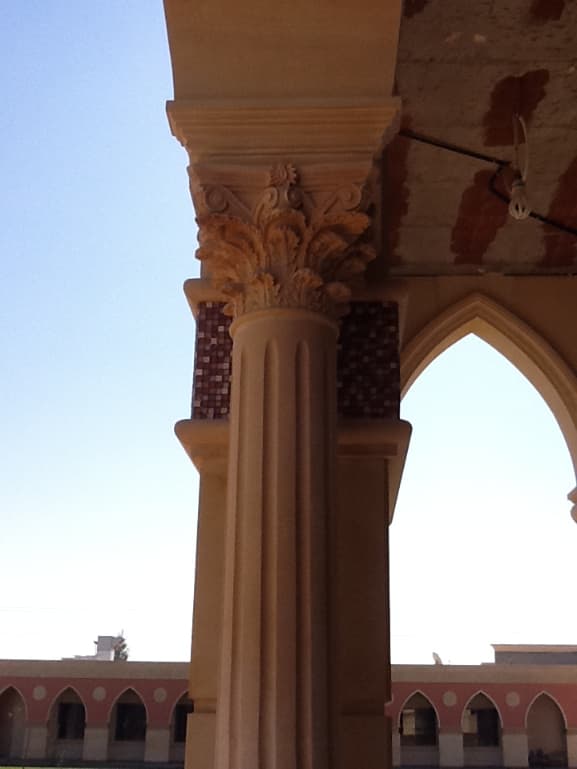 Decorative Arched Colonnade view 6