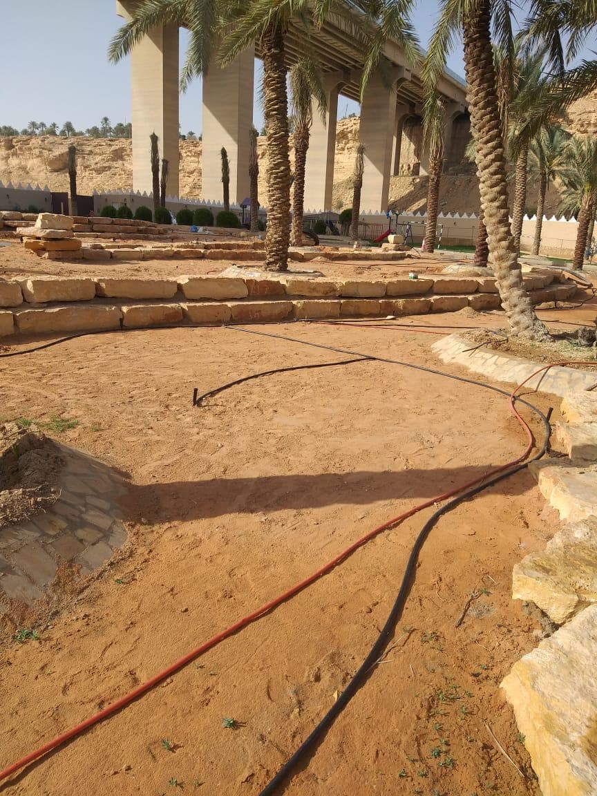 Limestone Hardscape view 10